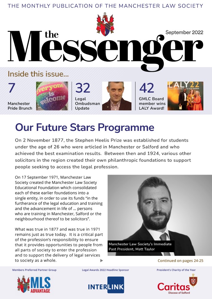 September Messenger Cover
